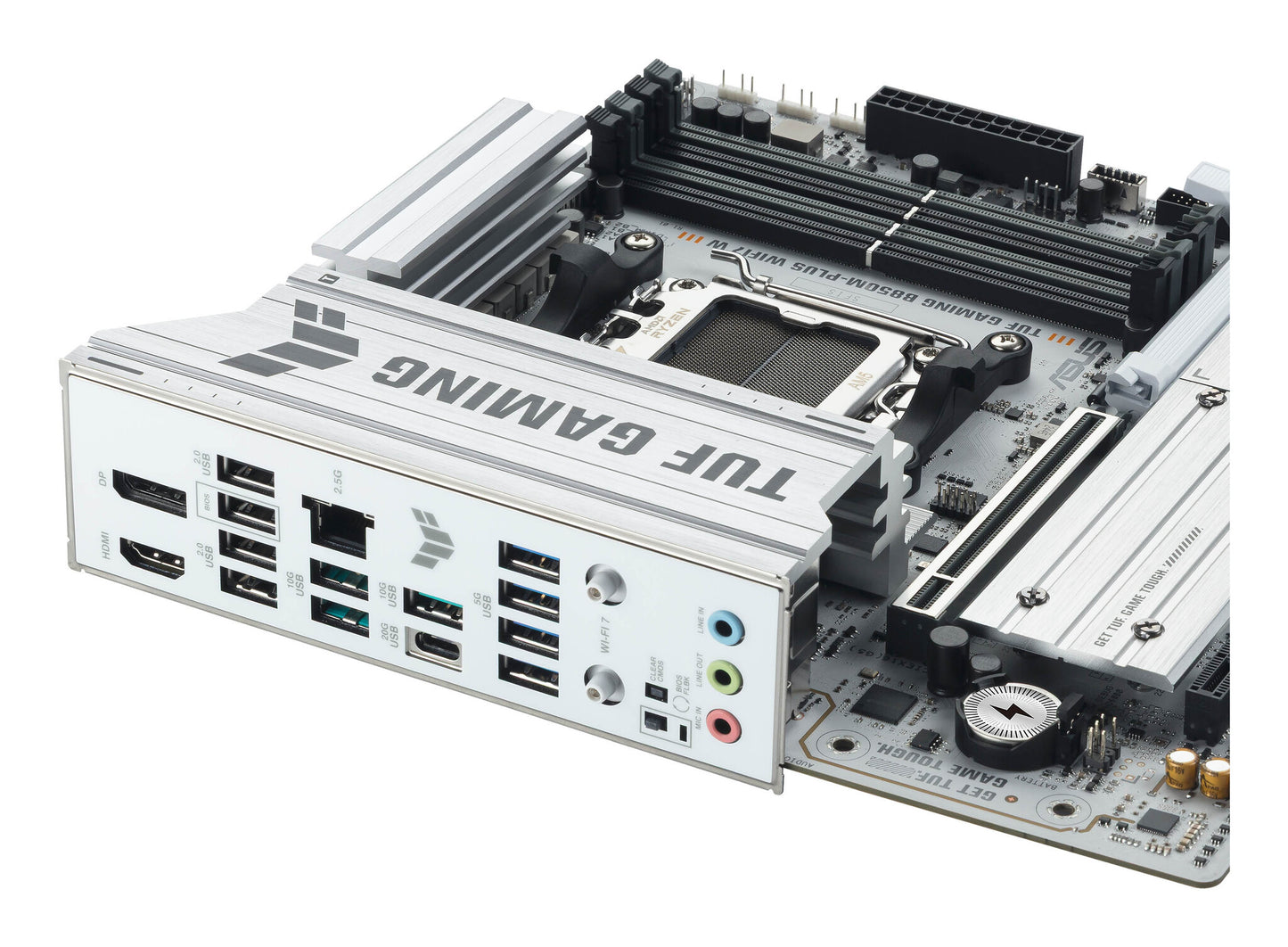ASUS TUF GAMING B850M-PLUS WIFI7 W AMD B850 Socket AM5 micro ATX
