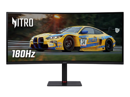 Acer Nitro XV5 Nitro XV345CURV3 34" WQHD (3440x1440) 180Hz FreeSync USB-C Curved Gaming Monitor