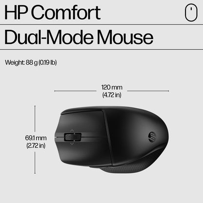 HP 680 Comfort Dual-Mode Keyboard and Mouse Combo