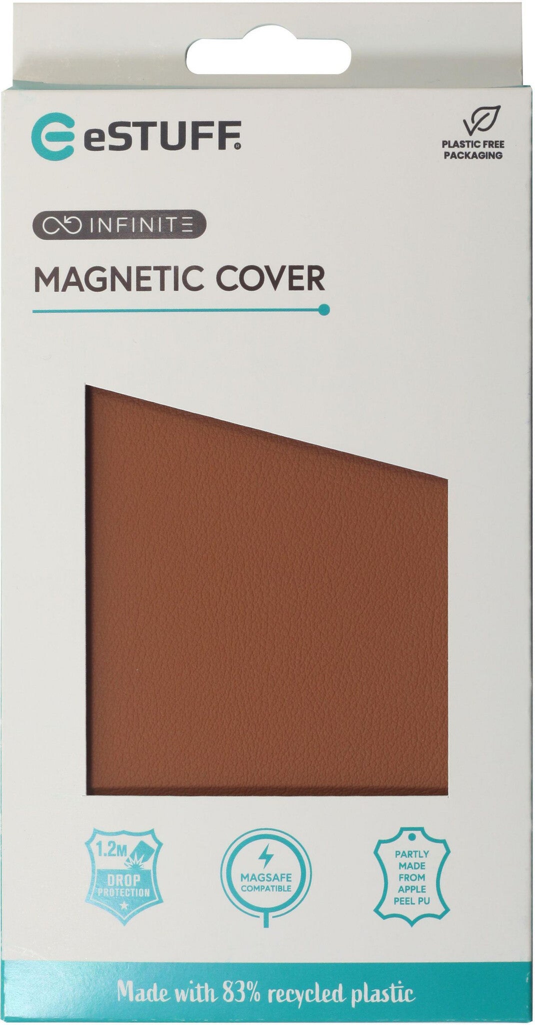 eSTUFF ES67160025 mobile phone case Cover Brown