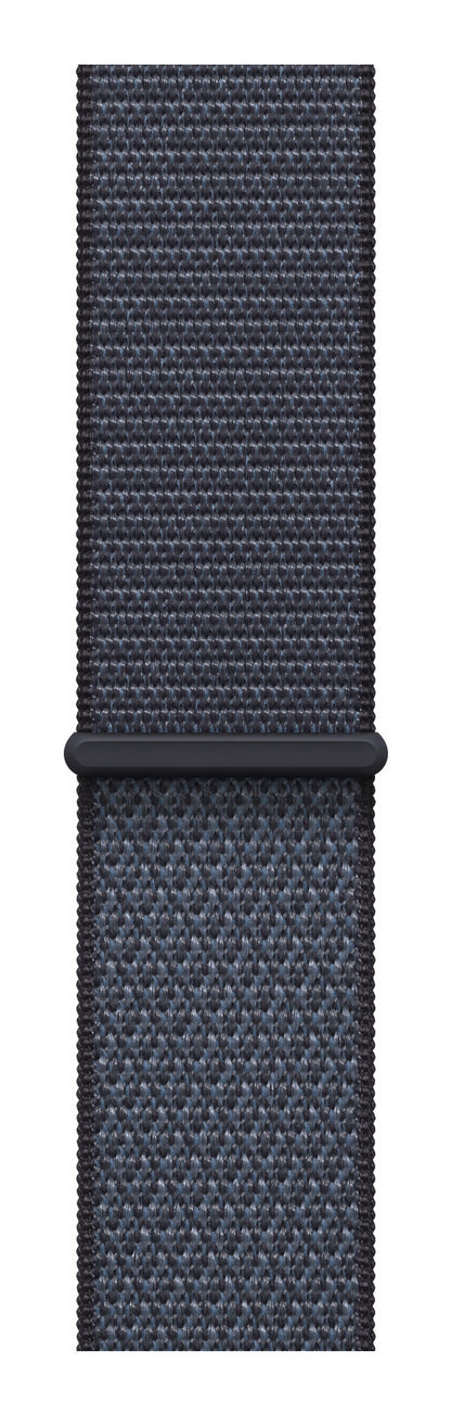 Apple MFF64ZM/A smart wearable accessory Band Blue Nylon, Recycled polyester, Spandex