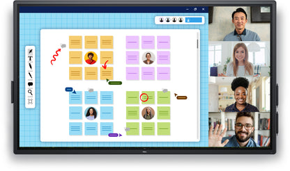 DELL P7525QT 189.2 cm (74.5") LCD 3840 x 2160 pixels 4K Ultra HD