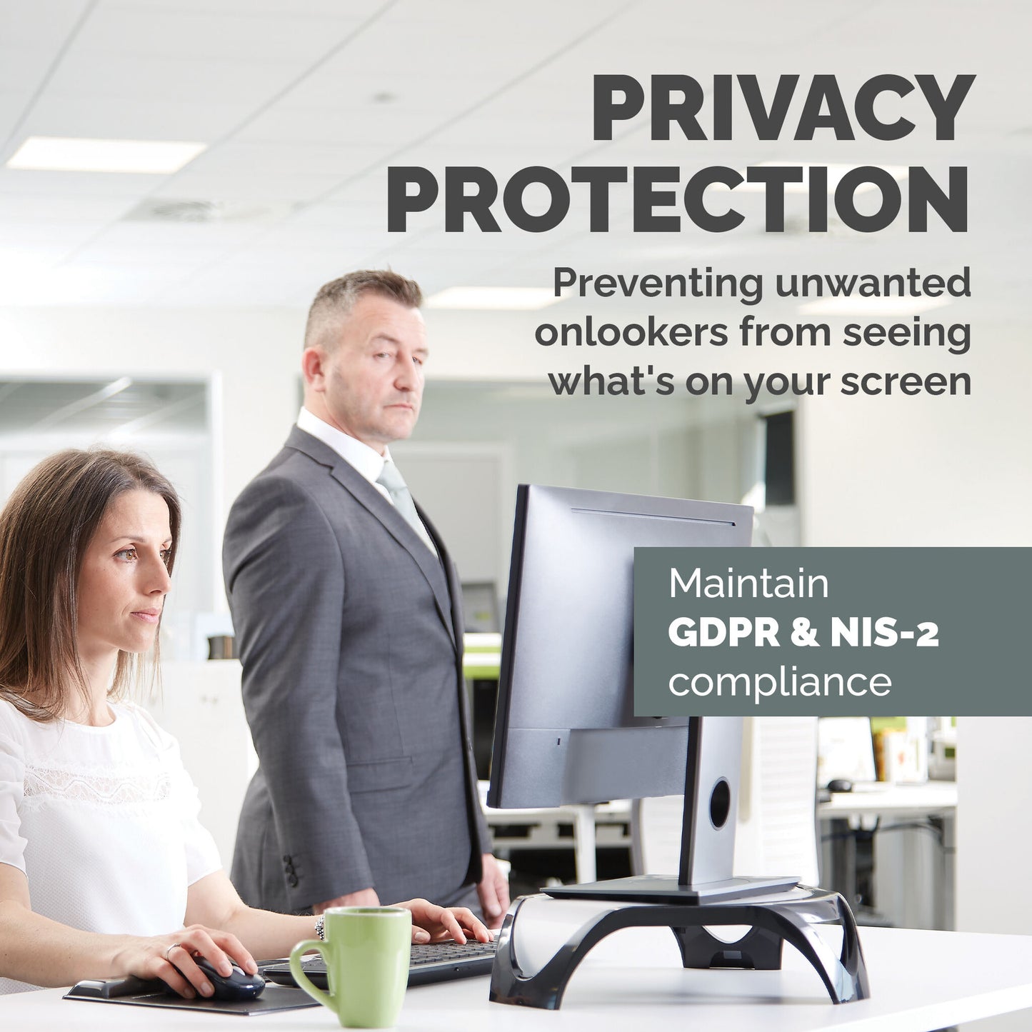 Fellowes 23" Widescreen-PrivaScreen Privacy Filter