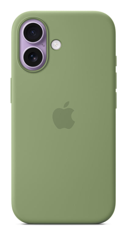 Apple iPhone 17 Silicone Case with MagSafe – Light Moss