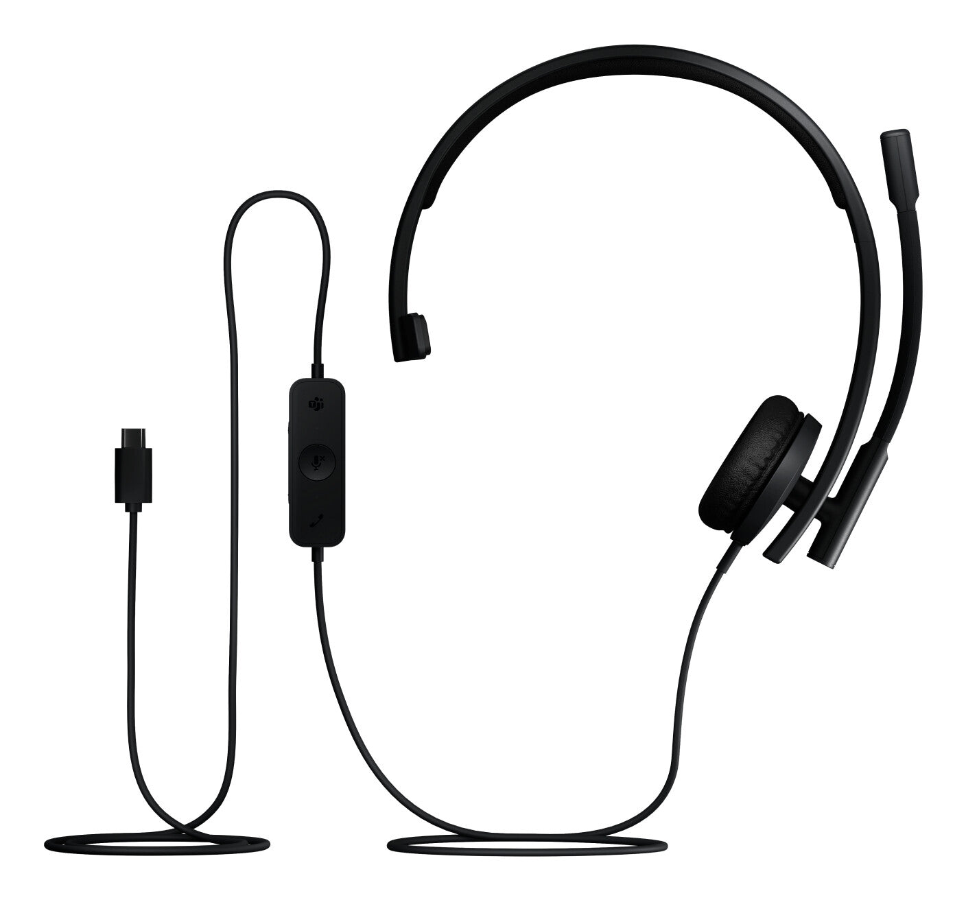 Logitech H570E Headset Wired Head-band Office/Call center USB Type-C Black