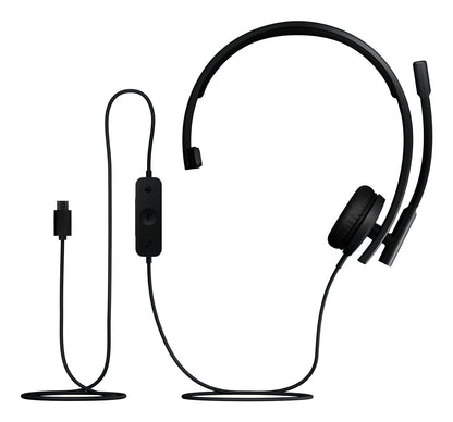 Logitech H570E Headset Wired Head-band Office/Call center USB Type-C Black