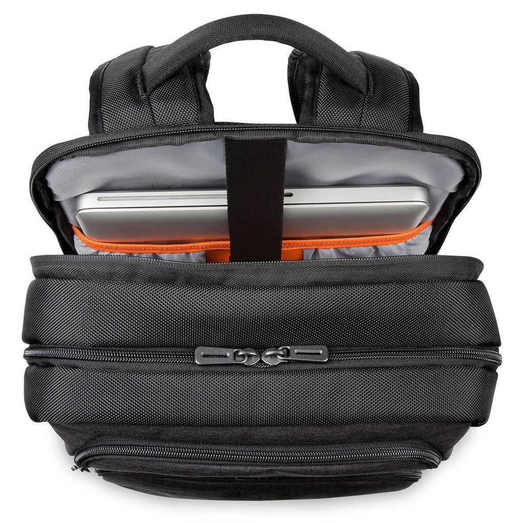 Targus CitySmart backpack Casual backpack Black, Grey Faux leather, Polyurethane (PU)