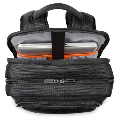 Targus CitySmart backpack Casual backpack Black, Grey Faux leather, Polyurethane (PU)