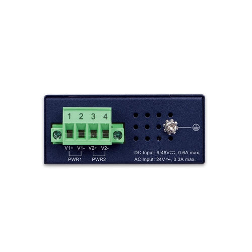 PLANET IGS-510TF network switch Unmanaged Gigabit Ethernet (10/100/1000) Blue