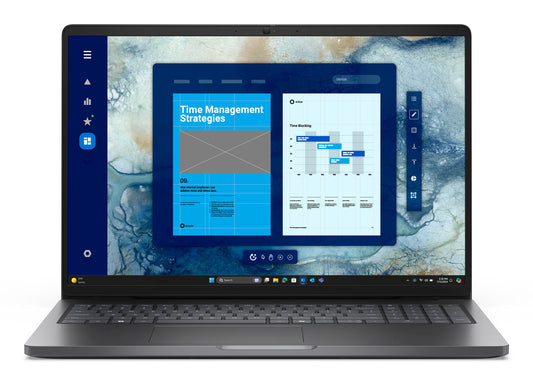 DELL Pro 16 PC16250 Intel Core Ultra 7 255U Laptop 40.6 cm (16") Full HD+ 16 GB DDR5-SDRAM 512 GB SSD Wi-Fi 6 (802.11ax) Windows 11 Pro UK English Black