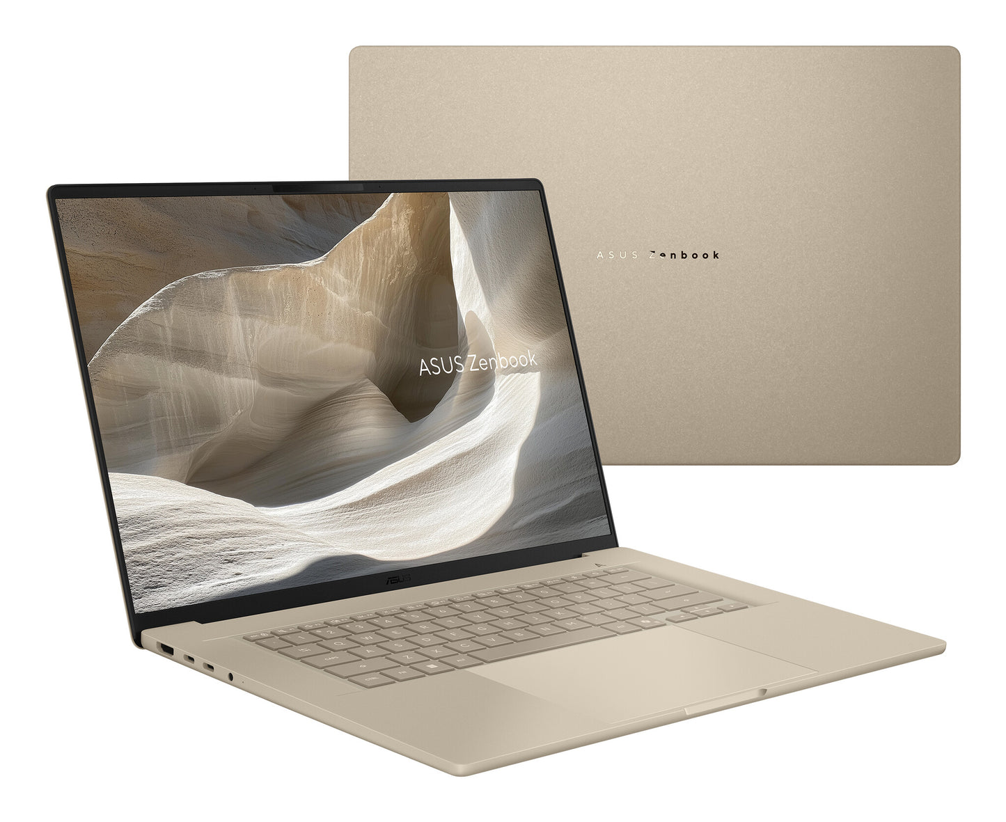 ASUS Zenbook A16 UX3607OA-SQ005W Copilot+ PC Snapdragon X2E-94-100 Laptop 40.6 cm (16") 3K 48 GB LPDDR5x-SDRAM 1 TB SSD Wi-Fi 7 (802.11be) Windows 11 Home Beige
