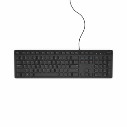 DELL Wired Keyboard - KB216 - Norwegian (QWERTY) - Black