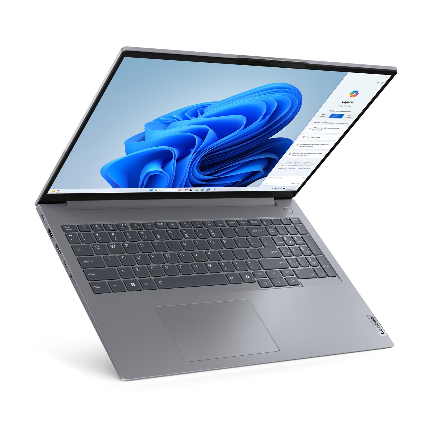 Lenovo ThinkBook 16 G7 ARP AMD Ryzen™ 7 7735HS Laptop 40.6 cm (16") WUXGA 16 GB DDR5-SDRAM 512 GB SSD Wi-Fi 6E (802.11ax) Windows 11 Pro UK English Grey