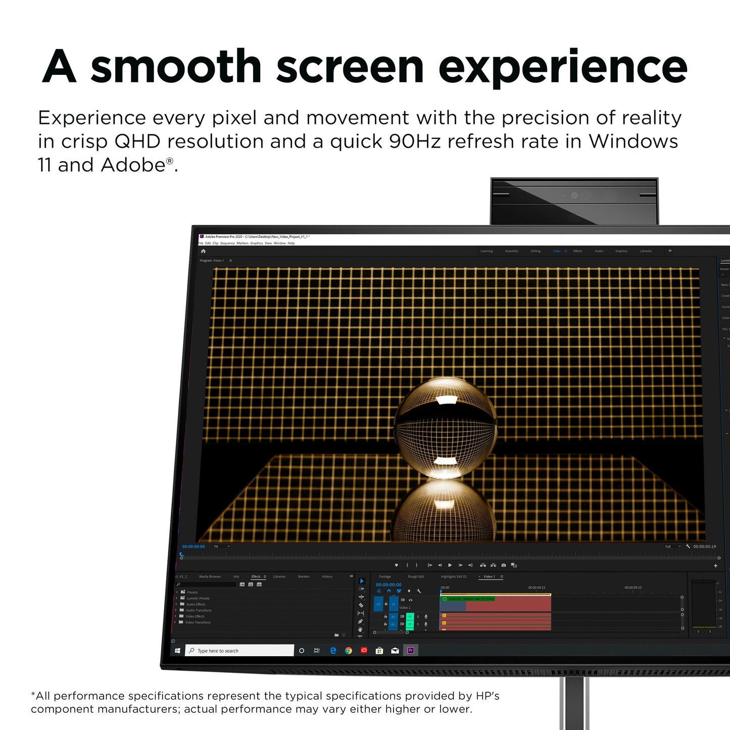 HP Z24m G3 QHD Conferencing Display