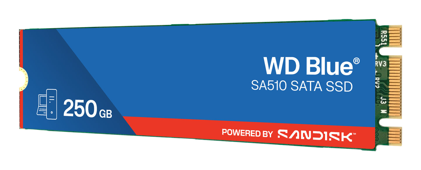 Western Digital Blue WD ™ SA510 SATA SSD M.2 2280 POWERED BY SANDISK 250 GB