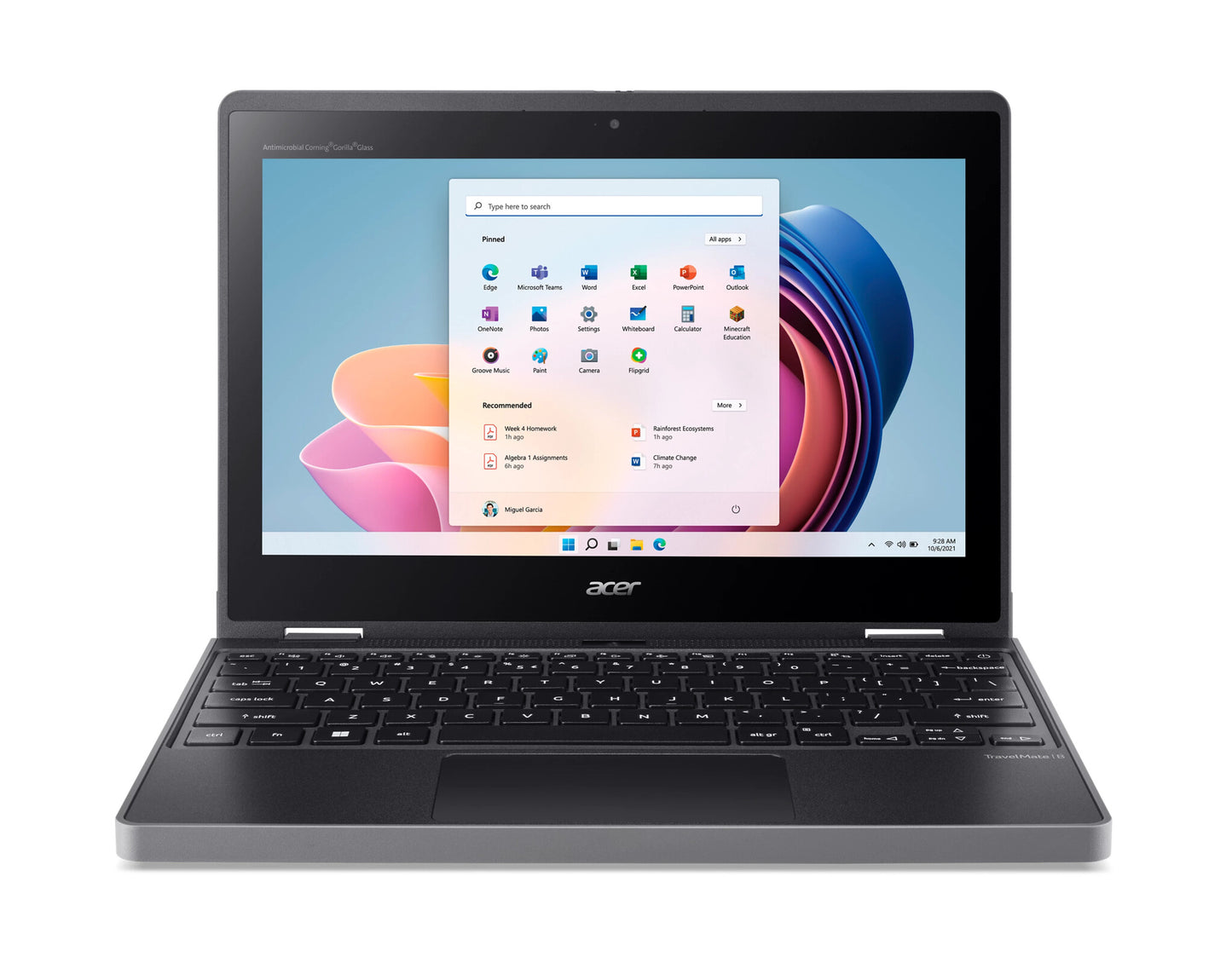Acer TravelMate B3 Spin 11 TMB311RN-33-TCO-C0H2 2 in 1 Notebook