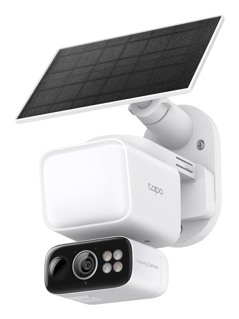 TP-Link Tapo Solar-Powered Floodlight Pan/Tilt Security Camera Kit