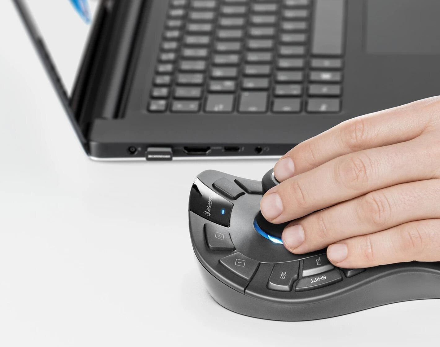 3Dconnexion SpaceMouse Pro Wireless – BLUETOOTH mouse Office 6DoF