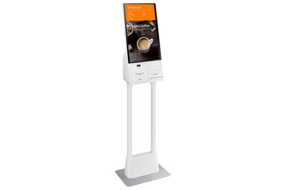 Samsung LH24KMATBGC Kiosk design 60.5 cm (23.8") Wi-Fi 250 cd/m² Full HD White Touchscreen 16/7