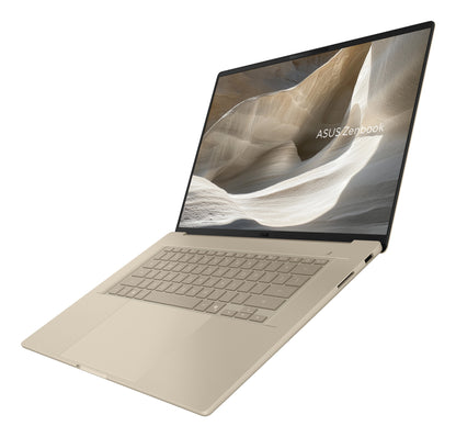 ASUS Zenbook A16 UX3607OA-SQ005W Copilot+ PC Snapdragon X2E-94-100 Laptop 40.6 cm (16") 3K 48 GB LPDDR5x-SDRAM 1 TB SSD Wi-Fi 7 (802.11be) Windows 11 Home Beige