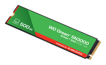 Western Digital Green WD ™ SN3000 NVMe™ SSD POWERED BY SANDISK 500 GB
