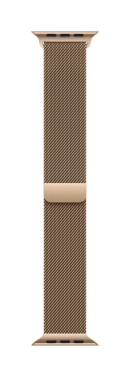 Apple 46mm Gold Milanese Loop - S/M