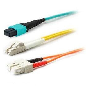 AddOn Networks ADD-LC-LC-5M5OM4LZ InfiniBand/fibre optic cable 5 m Aqua colour