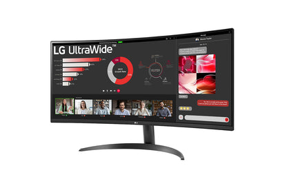 LG 34WR50QC-B computer monitor 86.4 cm (34") 3440 x 1440 pixels Quad HD LCD Black