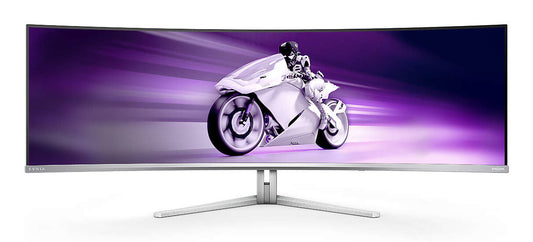 Philips Evnia 8000 49M2C8900L/00 computer monitor 124.2 cm (48.9") 5120 x 1440 pixels Dual QHD QD-OLED White