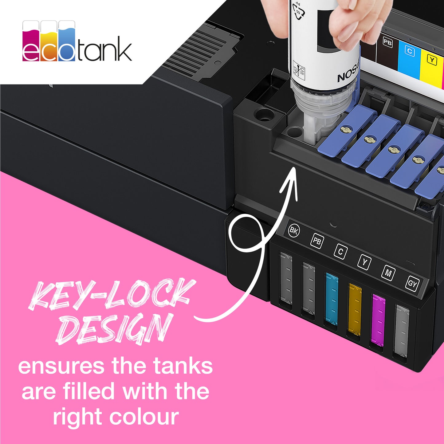 Epson 114 EcoTank Photo Black ink bottle