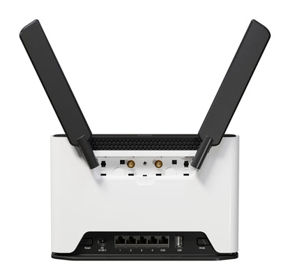 Mikrotik Chateau LTE18 ax wireless router Ethernet Dual-band (2.4 GHz / 5 GHz) 4G White