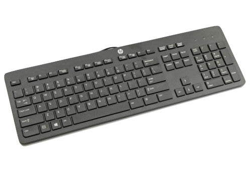 HP 803181-101 keyboard Office USB Swedish Black