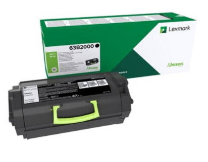 Lexmark 63B2000 toner cartridge 1 pc(s) Original Black