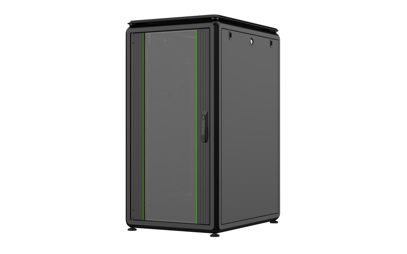 Lanview RDL22U68BL rack cabinet 22U Freestanding rack Black
