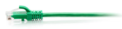 C2G 15ft (4.5m) Cat6a Snagless Unshielded (UTP) Slim Ethernet Patch Cable - Green