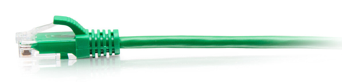 C2G 25ft (7.6m) Cat6a Snagless Unshielded (UTP) Slim Ethernet Patch Cable - Green