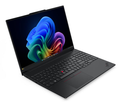 Lenovo ThinkPad E16 Gen 4 (AMD) Copilot+ PC AMD Ryzen™ AI 5 430 Laptop 40.6 cm (16") WUXGA 16 GB DDR5-SDRAM 512 GB SSD Wi-Fi 7 (802.11be) Windows 11 Pro Black English