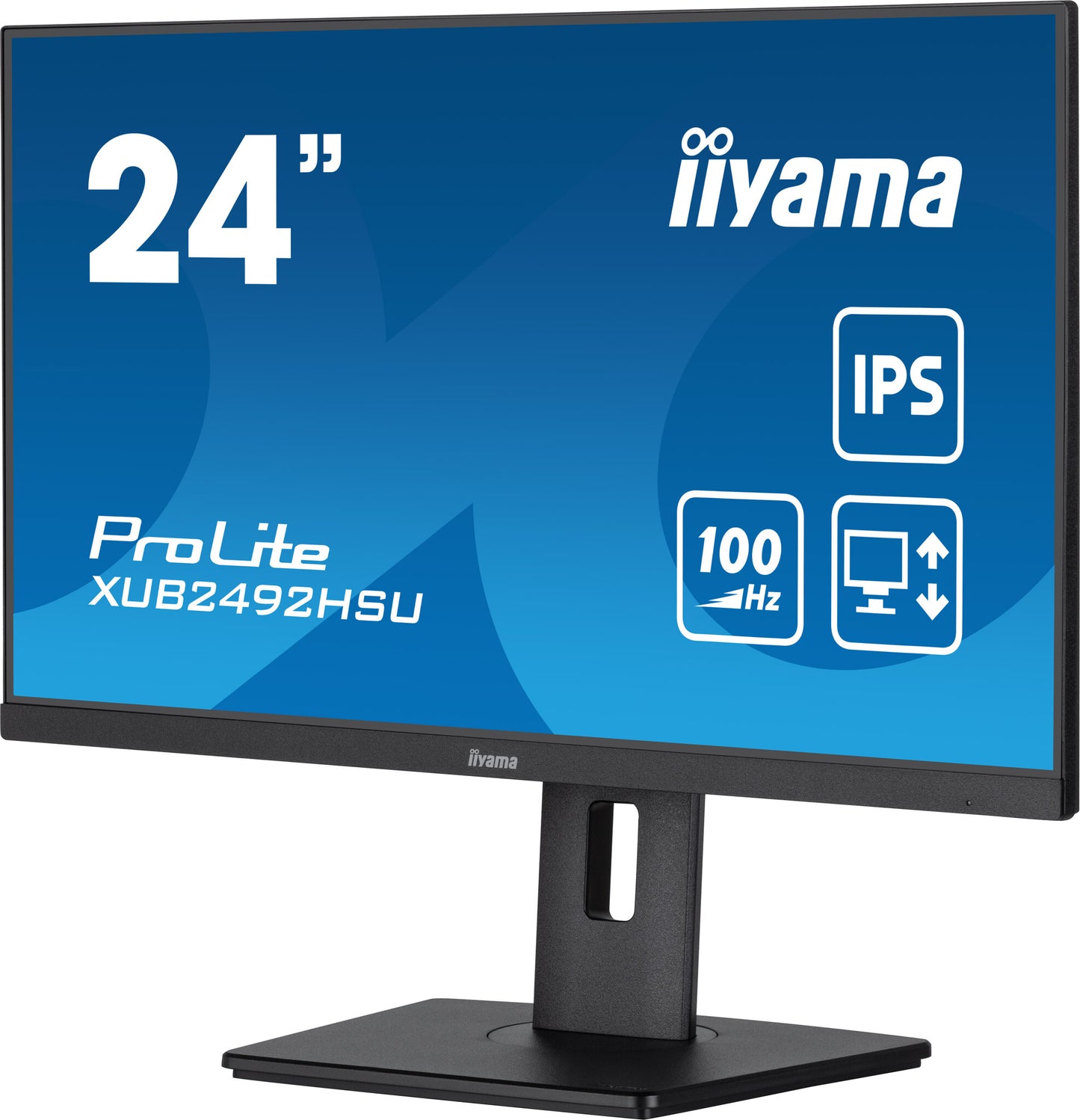 iiyama XUB2492HSU-B6 computer monitor 60.5 cm (23.8") 1920 x 1080 pixels Full HD LED Black