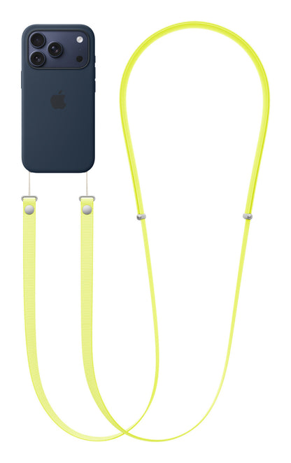 Apple Crossbody Strap - Neon Yellow