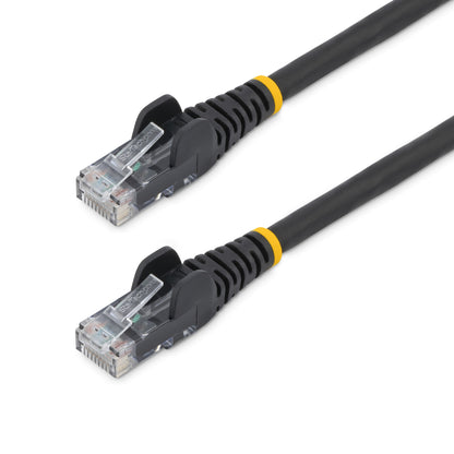 StarTech.com 7m CAT6 Ethernet Cable - LSZH (Low Smoke Zero Halogen) - 10 Gigabit 250Mhz 100W PoE RJ45 10GbE UTP Network Patch Cord Snagless with Strain Relief - Black, CAT 6, ETL Verified, 24AWG