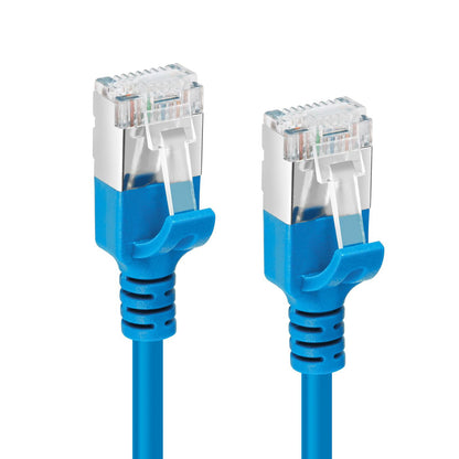 Microconnect V-FTP6A075B-SLIM networking cable Blue 7.5 m Cat6a U/FTP (STP)