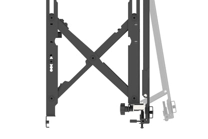Vision VFM-VW6X4/2 signage display mount 2.18 m (86") Black