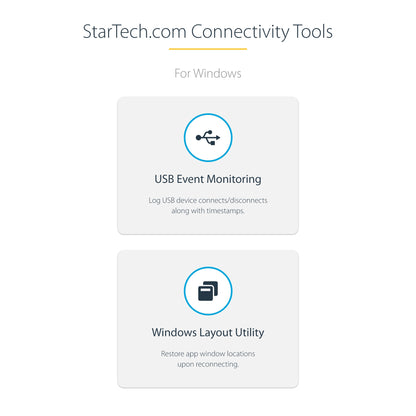 StarTech.com 4-Port USB-C Hub with USB-C DP Alt Mode Video Output 4K 60Hz - 3x USB-A, 1x USB Type-C, 100W Power Delivery Pass-Through, USB 3.2 10Gbps, 1ft/30cm Cable, Portable USB Hub