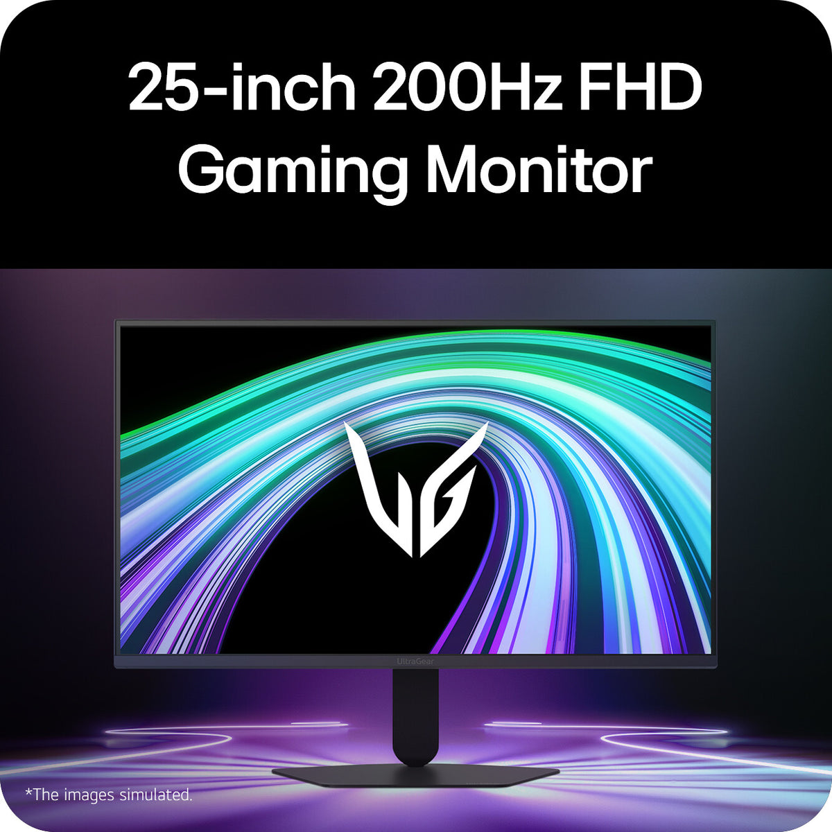 LG UltraGear G5 25G523B-B, 25" Full-HD IPS, 200Hz, 1ms Gaming Monitor