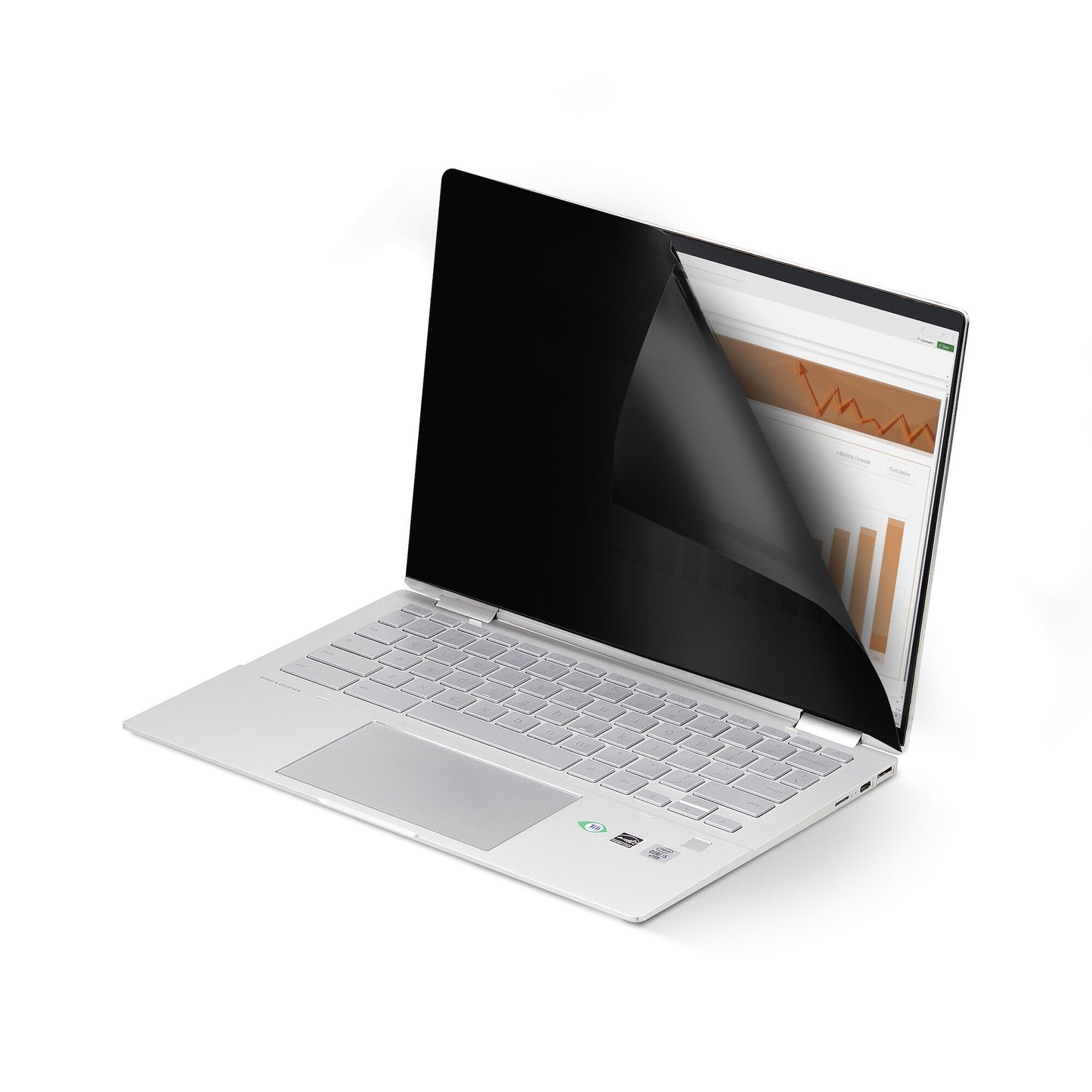 StarTech.com 13.5-inch 3:2 Flip-Over Privacy Screen with Touch, Anti-Glare Privacy Filter, Laptop Monitor Screen Protector with 51% Blue Light Reduction