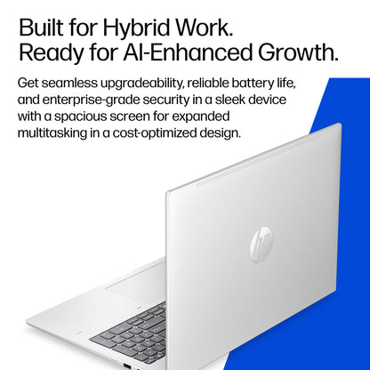 HP ProBook 4 G2i 16 AI PC Intel Core 7 350 Laptop 40.6 cm (16") WUXGA 16 GB DDR5-SDRAM 512 GB SSD Wi-Fi 6E (802.11ax) Windows 11 Pro Silver