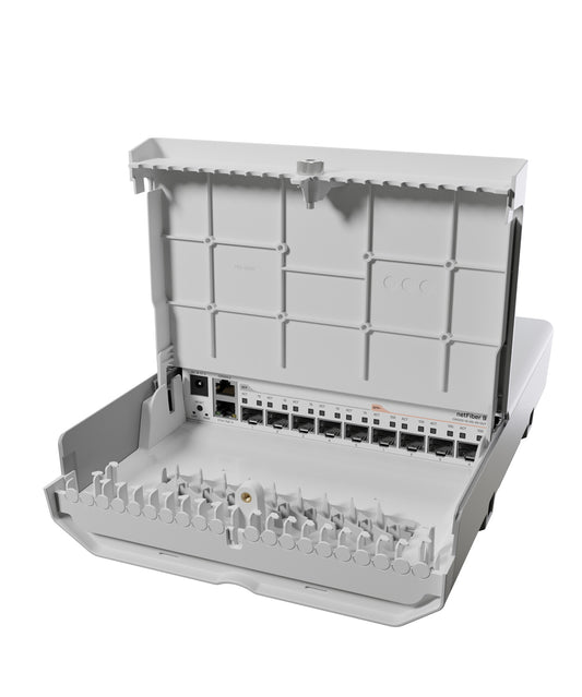 Mikrotik netFiber 9 Gigabit Ethernet (10/100/1000) Power over Ethernet (PoE) White