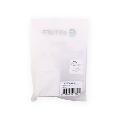 eSTUFF ES637031-BULK mobile device charger Smartphone White AC Fast charging Indoor