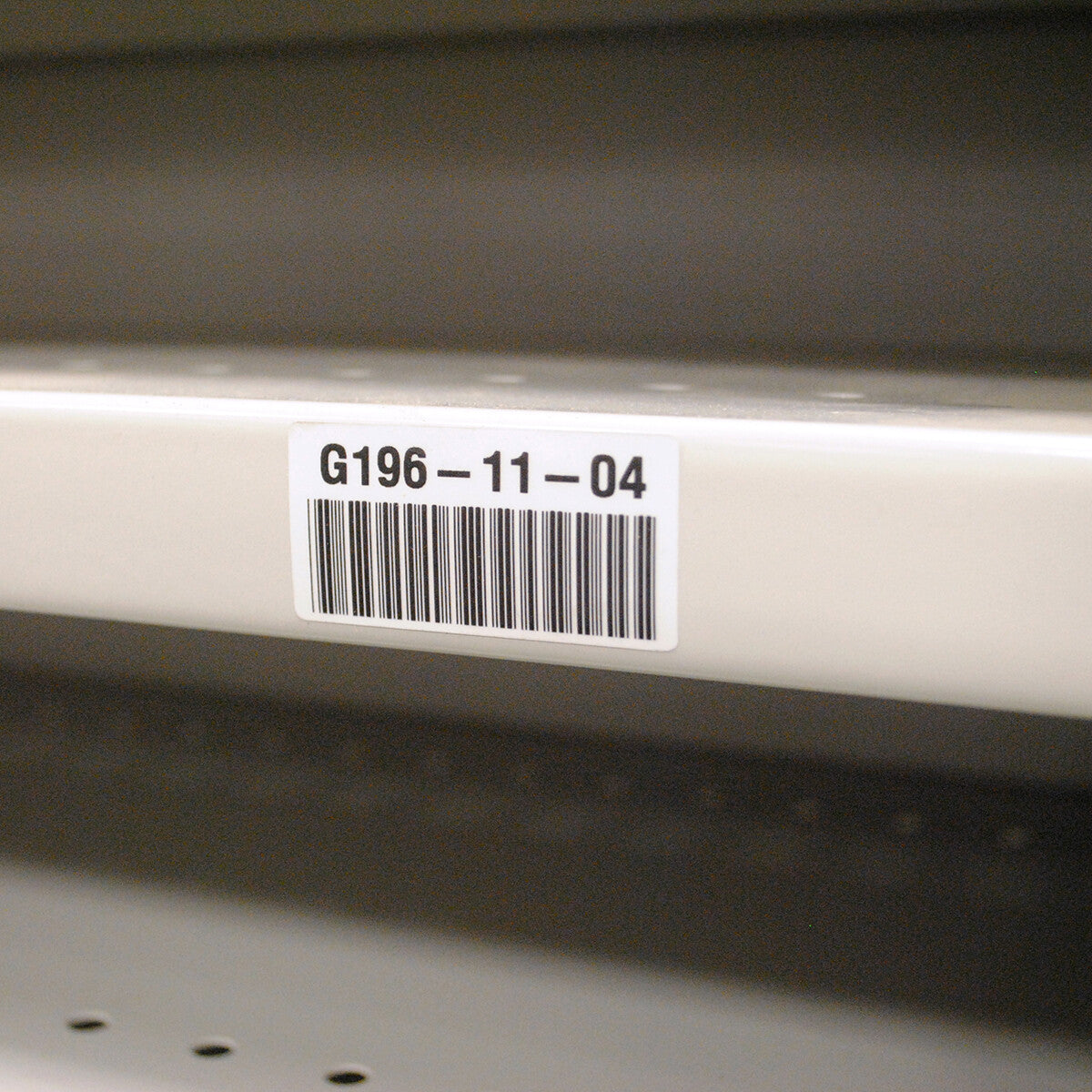 Brady M4-60-483 printer label Black, White Self-adhesive printer label