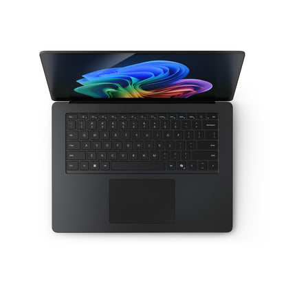 Microsoft Surface Laptop 7 Copilot+ PC Qualcomm Snapdragon 38.1 cm (15") Touchscreen 16 GB LPDDR5x-SDRAM 512 GB SSD Wi-Fi 7 (802.11be) Windows 11 Pro Black